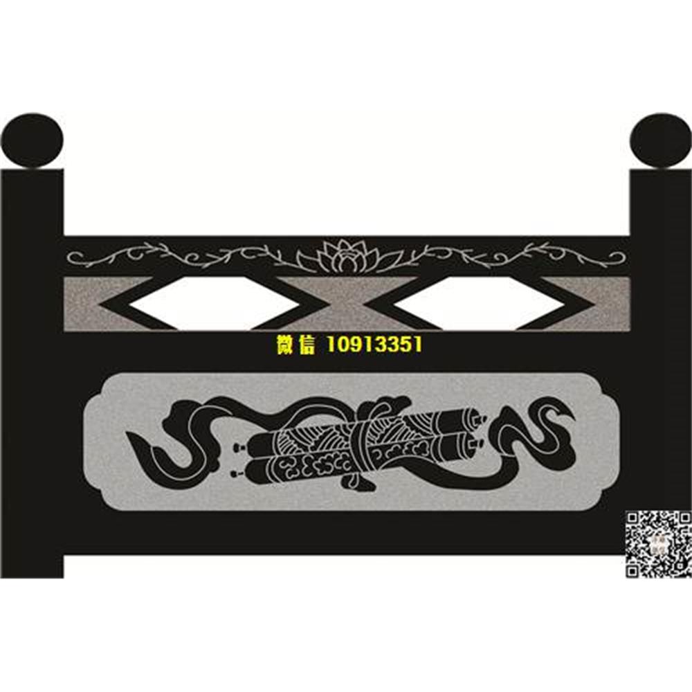 精雕图111八宝栏板精雕图线雕图线条图单线铣底图_电脑雕刻plt文泰矢量图精雕图浮雕图